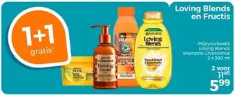 Trekpleister Loving Blends en Fructis aanbieding