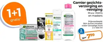 Trekpleister Garnier gezichtsverzorging en reiniging aanbieding