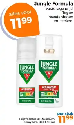 Trekpleister Jungle Formula aanbieding
