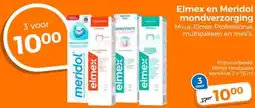 Trekpleister Elmex en Meridol mondverzorging aanbieding