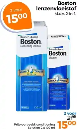 Trekpleister Boston lenzenvloeistof aanbieding