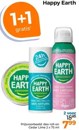 Trekpleister Happy Earth aanbieding