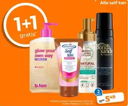 Trekpleister Alle self-tan aanbieding