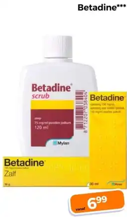 Trekpleister Betadine aanbieding