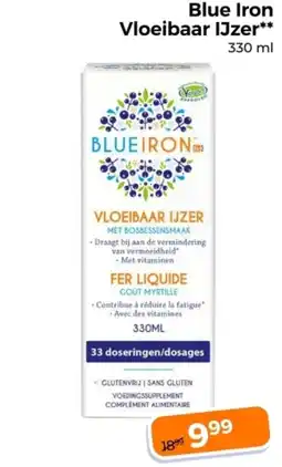 Trekpleister Blue Iron Vloeibaar IJzer aanbieding