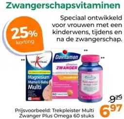 Trekpleister Zwangerschapsvitaminen aanbieding