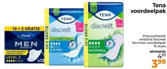 Trekpleister Tena voordeelpak aanbieding