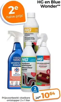Trekpleister HG en Blue Wonder aanbieding