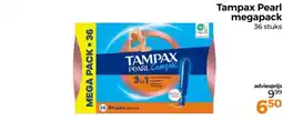 Trekpleister Tampax Pearl megapack aanbieding