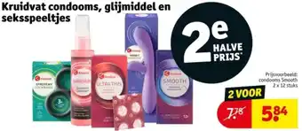 Kruidvat Kruidvat condooms, glijmiddel en seksspeeltjes aanbieding