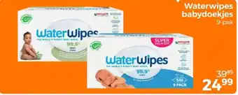 Trekpleister Waterwipes babydoekjes aanbieding