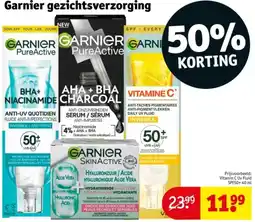 Kruidvat Garnier gezichtsverzorging aanbieding