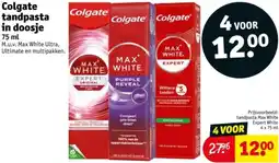 Kruidvat Colgate tandpasta in doosje aanbieding