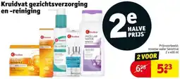 Kruidvat Kruidvat gezichtsverzorging en reiniging aanbieding