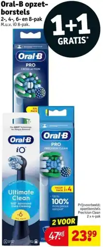Kruidvat Oral-B opzetborstels aanbieding