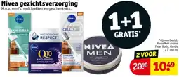 Kruidvat Nivea gezichtsverzorging aanbieding