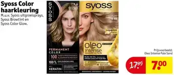 Kruidvat Syoss Color haarkleuring aanbieding