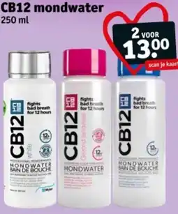 Kruidvat CB12 mondwater aanbieding