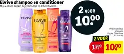Kruidvat Elvive shampoo en conditioner aanbieding