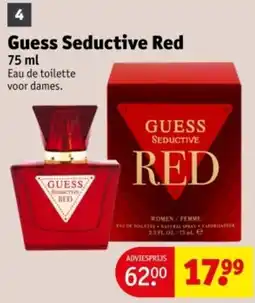Kruidvat Guess Seductive Red aanbieding