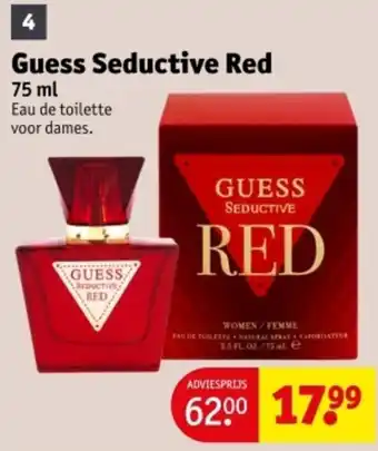 Kruidvat Guess Seductive Red aanbieding