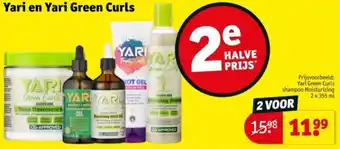 Kruidvat Yari en Yari Green Curls aanbieding