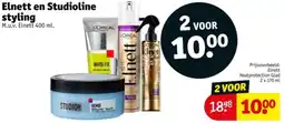 Kruidvat Elnett en Studioline styling aanbieding