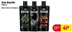 Kruidvat Axe douche aanbieding