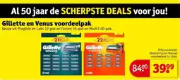 Kruidvat Gillette en Venus voordeelpak aanbieding