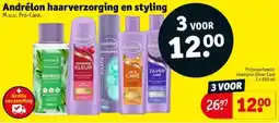 Kruidvat Andrélon haarverzorging en styling aanbieding
