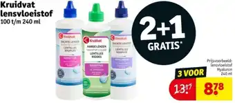 Kruidvat Kruidvat lensvloeistof aanbieding