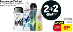 Kruidvat Rexona en Zwitsal aanbieding