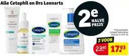 Kruidvat Alle Cetaphil en Drs Leenarts aanbieding