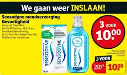 Kruidvat Sensodyne mondverzorging Gevoeligheid aanbieding