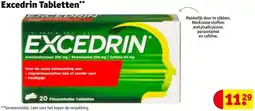 Kruidvat Excedrin Tabletten aanbieding