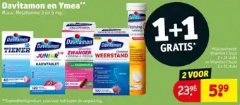 Kruidvat Davitamon en Ymea aanbieding