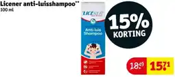 Kruidvat Licener anti-luisshampoo aanbieding