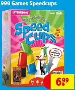 Kruidvat 999 Games Speedcups aanbieding