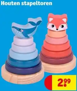 Kruidvat Houten stapeltoren aanbieding