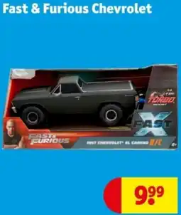 Kruidvat Fast & Furious Chevrolet aanbieding