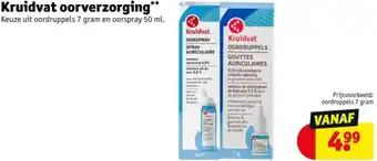 Kruidvat Kruidvat oorverzorging aanbieding