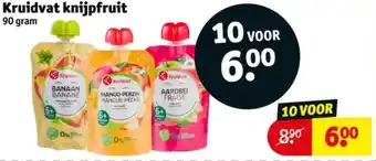 Kruidvat Kruidvat knijpfruit aanbieding