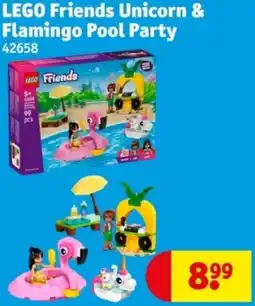 Kruidvat LEGO Friends Unicorn & Flamingo Pool Party aanbieding