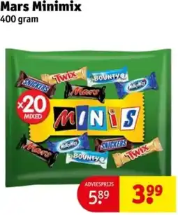 Kruidvat Mars Minimix aanbieding