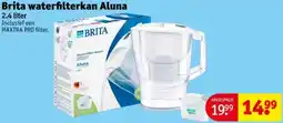 Kruidvat Brita waterfilterkan Aluna aanbieding
