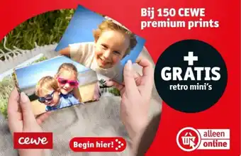 Kruidvat Bij 150 CEWE premium prints aanbieding