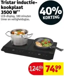 Kruidvat Tristar inductiekookplaat 3500 W aanbieding