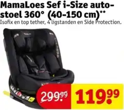 Kruidvat MamaLoes Sef i-Size auto- stoel 360° aanbieding