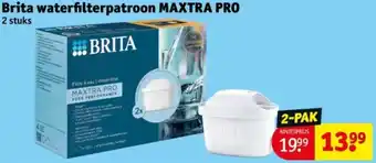 Kruidvat Brita waterfilterpatroon MAXTRA PRO aanbieding