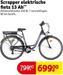 Kruidvat Scrapper elektrische fiets 13 Ah aanbieding